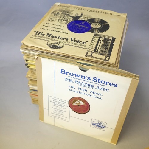 86 - A quantity of 78rpm 12” operatic and orchestral recordings, along with a number of Royal commemorati... 