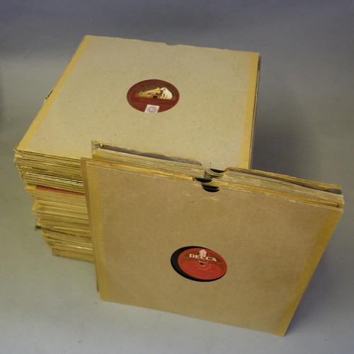 118 - Early 20th Classical, choral and theatrical 78rpm 12” recordings including The Sunshine Girl, Pirate... 