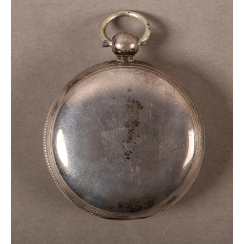 435 - A GEORGE IV POCKET WATCH by T & R Noble Union Street Bath, cylinder movement no. 6214 with steel bal... 