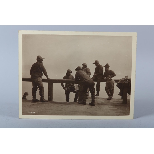 12 - FRANK MEADOW SUTCLIFFE (1853-1941), Whitby fishermen on the quayside, numbered FMS400 in the negativ... 