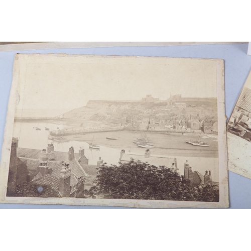 16 - FRANK MEADOW SUTCLIFFE (1853-1941), Whitby cliff top graveyard overlooking Collier Hope sands and Bu... 