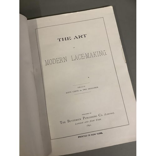 250 - 1891, “The Art of Modern Lace-Making” published by The Butterick Publishing Co (Limited), price Fift... 