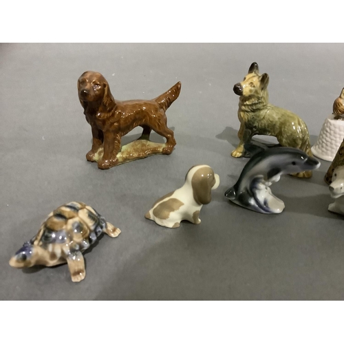 153 - A quantity of Wade and other animal figures