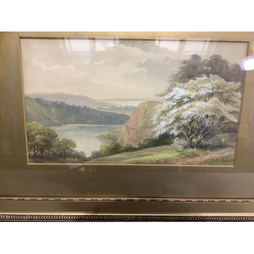 320 - S. Walton, river landscapes, a pair,watercolour, signed to lower left and right, 18.5cm by 31cm,