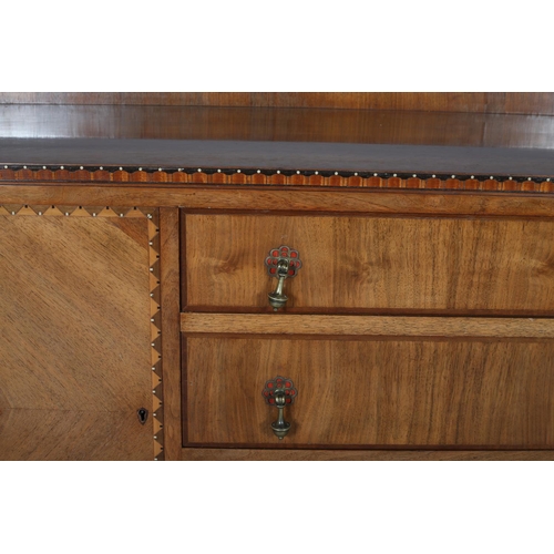 391 - Bath Cabinet Makers - Gayladye c. 1920/30s
a walnut dining suite inlaid in pearwood, ebony, fruitwoo... 