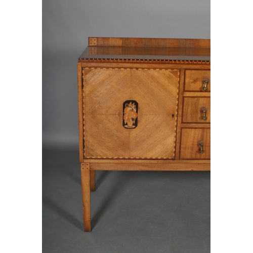 391 - Bath Cabinet Makers - Gayladye c. 1920/30s
a walnut dining suite inlaid in pearwood, ebony, fruitwoo... 