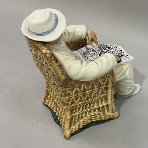 19 - A Royal Doulton figure 'Taking Things Easy' HN2680, 18cm high