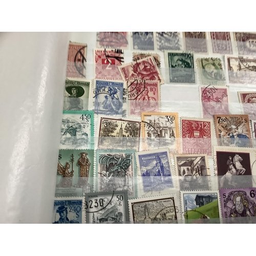 229 - Four albums of stamps, various