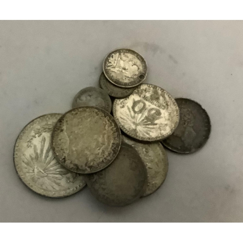 426 - Miscellaneous lot of English and foreign obsolete coinage including approximately 3 kilos of pre-dec... 