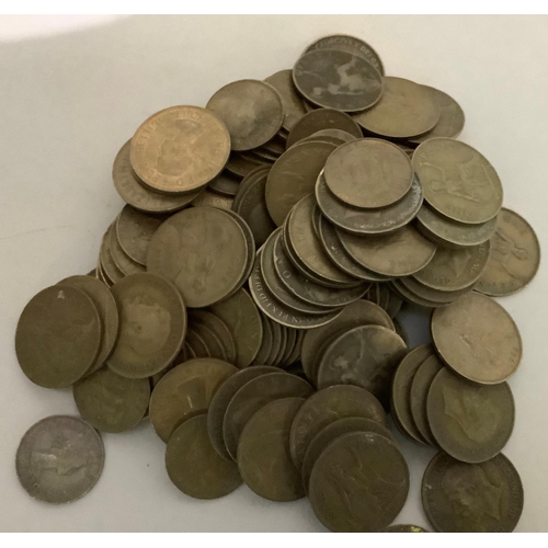 426 - Miscellaneous lot of English and foreign obsolete coinage including approximately 3 kilos of pre-dec... 