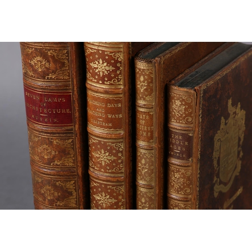 54 - PRIZE BINDINGS: TRISTRAM, W.OUTRAM - COACHING DAYS AND COACHING WAYS, pub. MacMillan & Co Ltd 1901; ... 