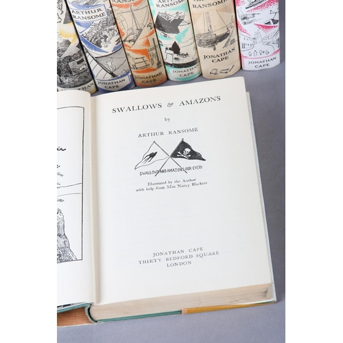 37 - RANSOME, ARTHUR - 'SWALLOWS AND AMAZONS', 10 titles to include The Big Six, 1st ed. 1940, We Didn't ... 