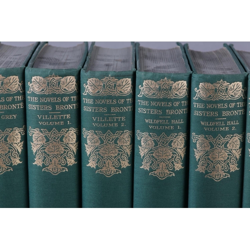 22 - BRONTE, CHARLOTTE, EMILY & ANNE - THE NOVELS OF THE SISTERS BRONTE, Thornton Edition, 12 vols, ed. b... 