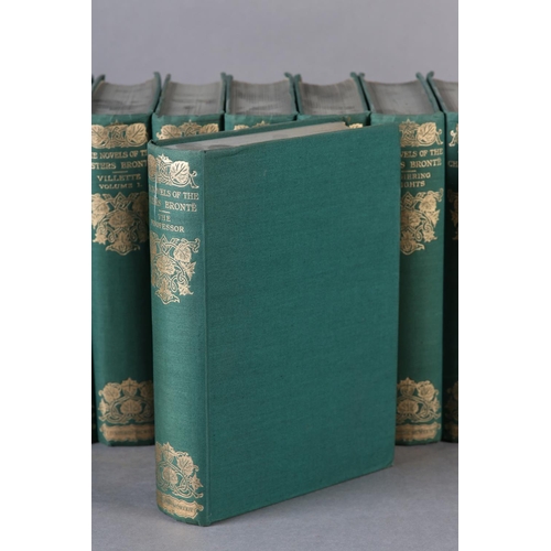 22 - BRONTE, CHARLOTTE, EMILY & ANNE - THE NOVELS OF THE SISTERS BRONTE, Thornton Edition, 12 vols, ed. b... 