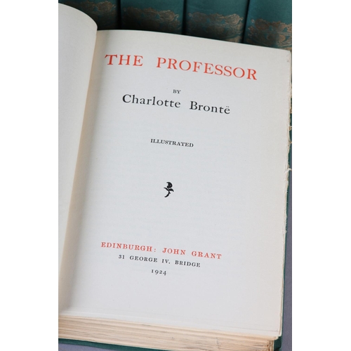 22 - BRONTE, CHARLOTTE, EMILY & ANNE - THE NOVELS OF THE SISTERS BRONTE, Thornton Edition, 12 vols, ed. b... 