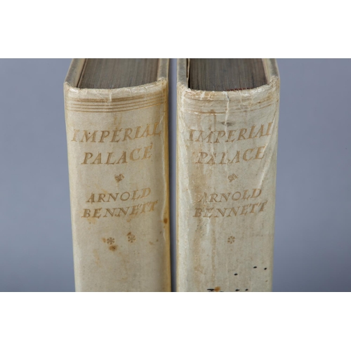 23 - BENNETT, ARNOLD - IMPERIAL PALACE, two vols, this edition printed on T. M. Sanders's hand-made paper... 