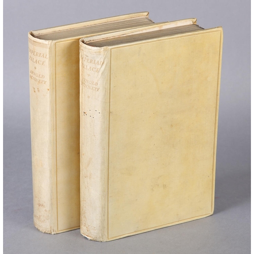 23 - BENNETT, ARNOLD - IMPERIAL PALACE, two vols, this edition printed on T. M. Sanders's hand-made paper... 