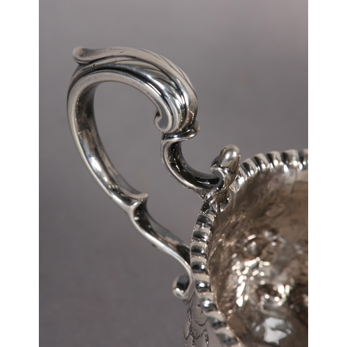 233 - A PAIR OF IRISH GEORGE III SILVER SAUCE BOATS,  Dublin 1770, John Craig, with punchwork rims the bod... 