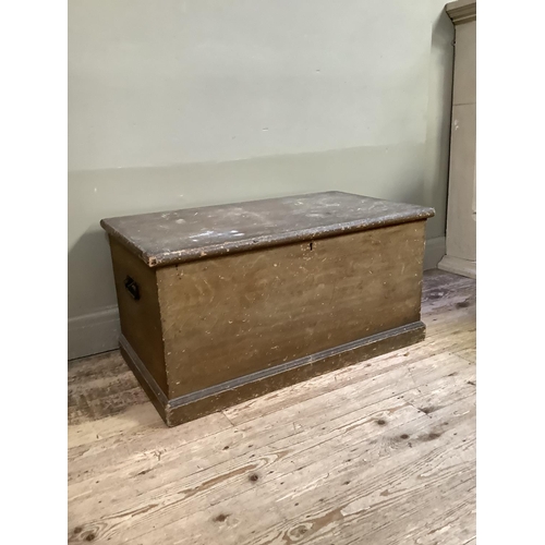 144 - A pine blanket box