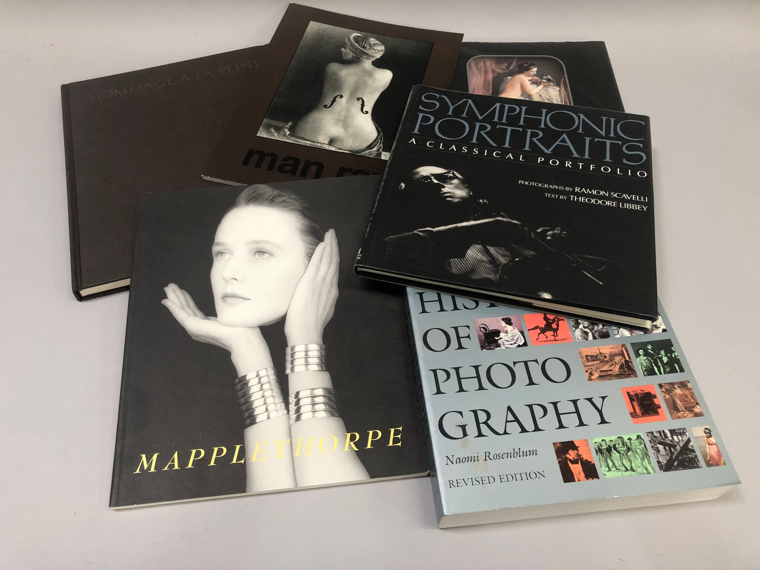 Quantity of books on photography comprising, Hommage a la Peinture