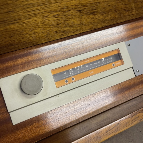 19 - A rare and unusual stereo hifi component system from the late 1960s fitted in a custom built cabinet... 