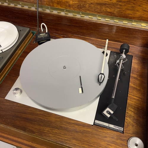 19 - A rare and unusual stereo hifi component system from the late 1960s fitted in a custom built cabinet... 