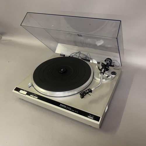 11 - A Technics SLQ2 Direct Drive turntable, with stroboscope. Boxed.