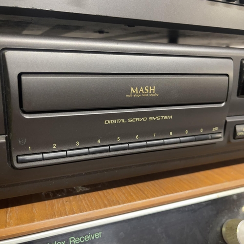 20B - A vintage 1970s Wharfedale 100.1 Multiplex Receiver, along with a Nad 7225PE Receiver and a Technics... 