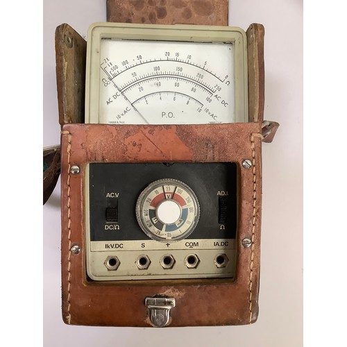 145 - GPO Meter Multirange 12 C/1 in leather case