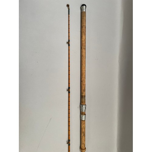 236 - A Dia and Pearl Japanese Combinations fishing rod to include an 8' fly rod and a 5'4