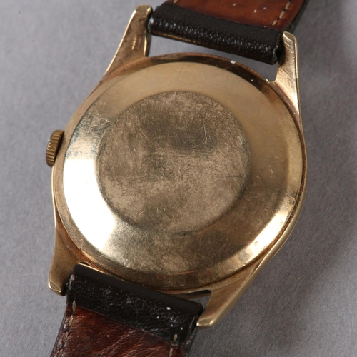 246 - AN OMEGA GENTLEMAN'S MANUAL WRISTWATCH, c1963, in 9ct gold case no 1315405 288588, 17 jewelled lever... 