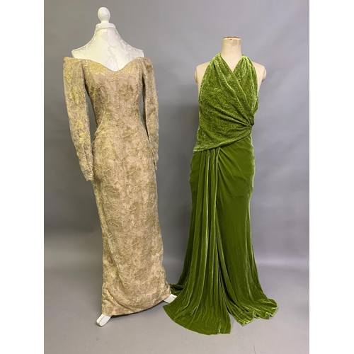 sherri hill green strapless dress Sherri Hill Dress 54325 main image 0