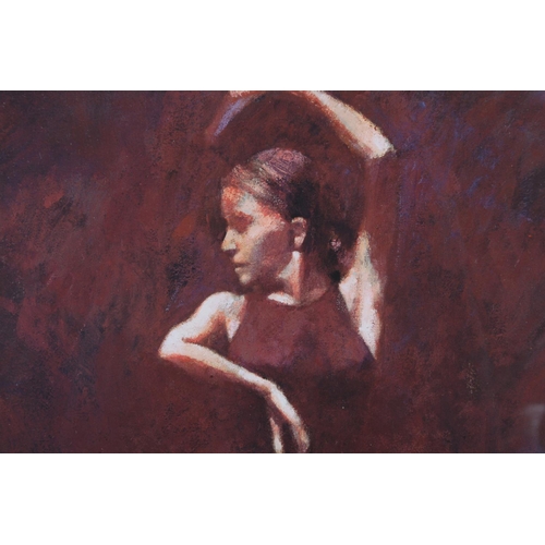 79 - ARR FLETCHER SIBTHORP (b.1967), 'Tres Bailadoras En Roja', colour print, limited edition no. 218/295... 