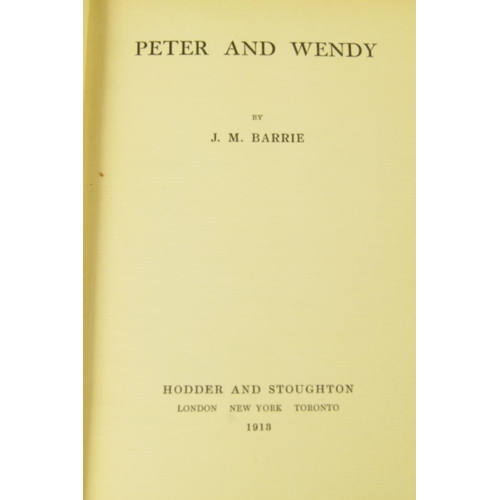 275 - Barrie (James Matthew, Sir) Works of, 10 vol., Kirriemuir Edition, one of 1000, half-titles, publish... 