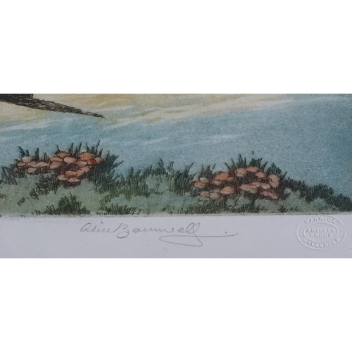 54 - ARR By and After Alice Barnwell (1910-1980), Cadgwith Cornwall, colour etching, signed and titled  i... 