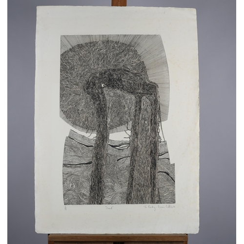 57 - ARR By and after Brian Collier, 'Seed', black and white etching, 3/15, titled, signed and dated 1965... 