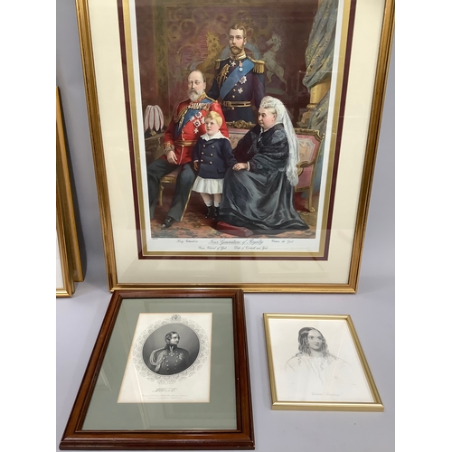 129 - Four Generations of Royalty - Victoria the Good, King Edward VII, Prince Edward of York, Duke of Cor... 