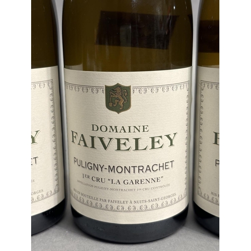 69 - DOMAINE FAIVELEY, PULIGNY MONTRACHET, 1ER CRU LA GARENNE 2012, 4 Bottles