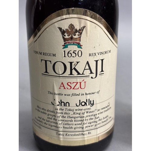 76 - TOKAJI ASSORTED WINES, 4 50CL HALF LITRE BOTTLES; Tokaji Aszu Puttonyos 1988, 1 half litre bottle, T... 