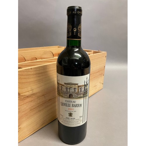 CHATEAU LEOVILLE BARTON 2001, Cru Classe St Julien, 7 bottles OWC