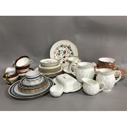 105 - A quantity of china tableware comprising Royal Worcester Astley, Coalport Countryware, Wedgwood Fran... 