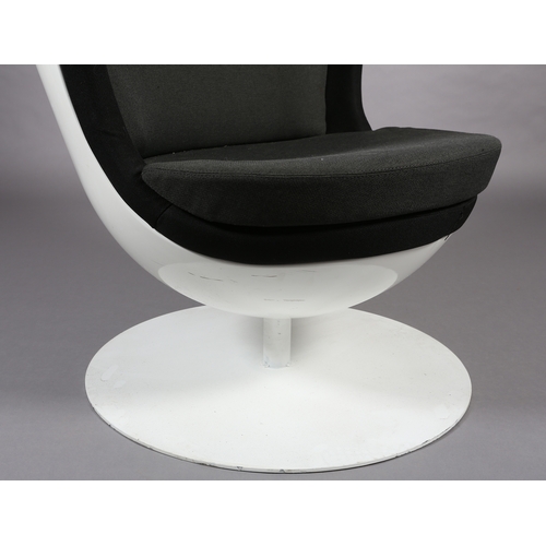 42 - A Badminton Acoustic swivel armchair by Actia Office Furniture designed by ITEM design works, the wh... 