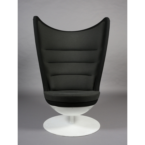 42 - A Badminton Acoustic swivel armchair by Actia Office Furniture designed by ITEM design works, the wh... 