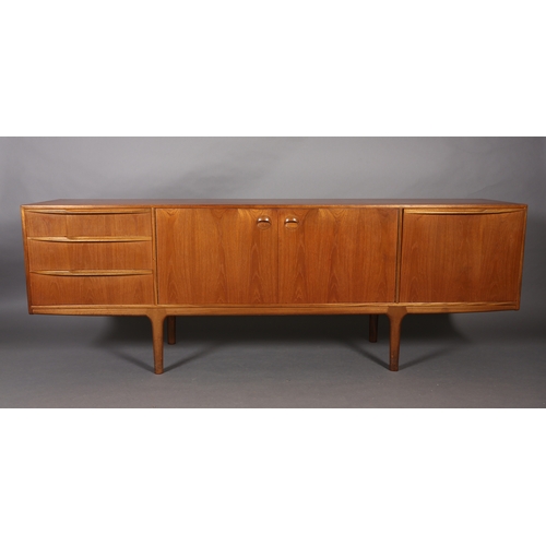 40 - A Maclntosh teak 'Dunfermline' sideboard, late 1960s/70s having a two door cupboard to the centre fl... 