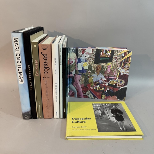 94 - A small quantity of books on art, including Grayson Perry, Tracy Emin, Eve Hesse, Sarah Lucas and ot... 