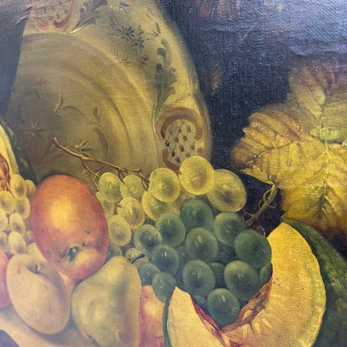 191 - W. Rayworth, mid 20th Century, still life of fruit, oil on canvas, signed to lower right, 50cm x 75c... 