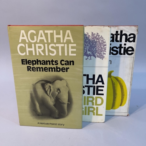 181 - Christie, Agatha: Elephants Can Remember, 1st edition 1966, pub.Crime Club Choice; Hallowe'en Party,... 