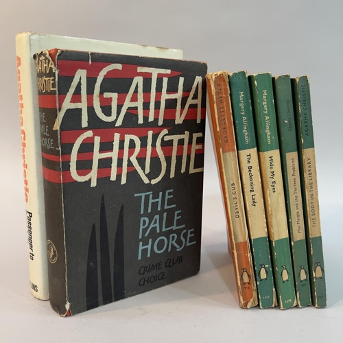 182 - Christie, Agatha: Passenger to Frankfurt, 1st edition, 1970, pub. The Crime Club; The Pale Horse, 1s... 