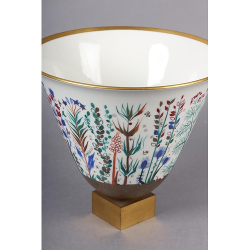 93 - AFTER EMILE-JACQUES RUHLMANN (1879-1933), Sevres Vase No3, from a original design 1925-30, porcelain... 