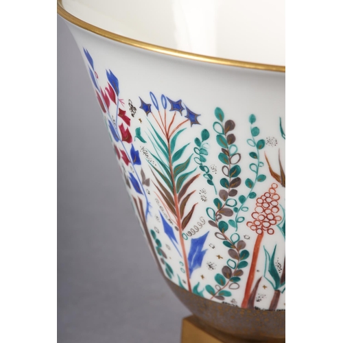 93 - AFTER EMILE-JACQUES RUHLMANN (1879-1933), Sevres Vase No3, from a original design 1925-30, porcelain... 